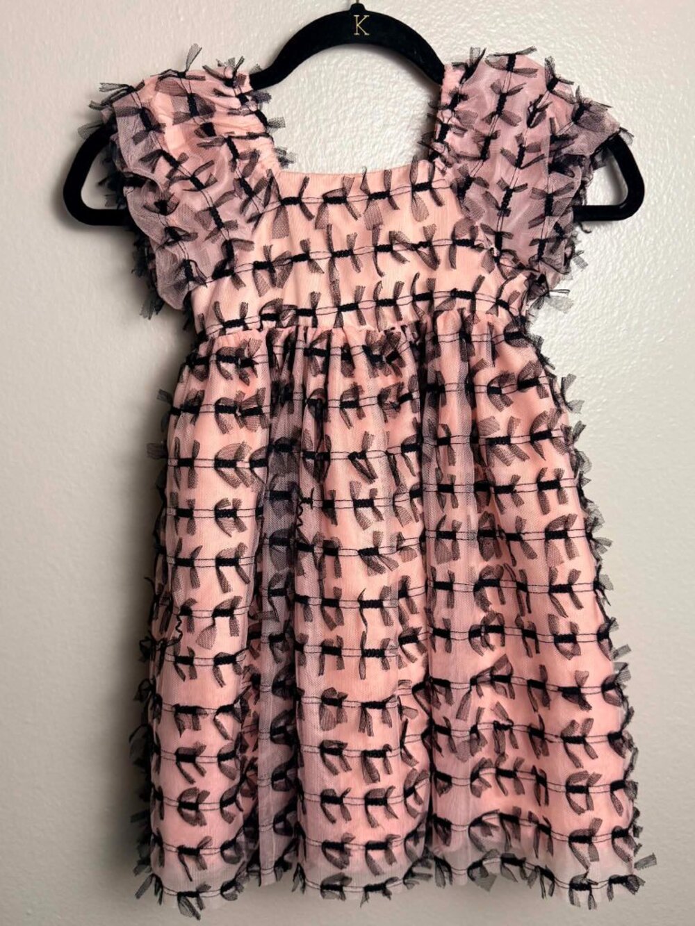 Biscotti Pink Tulle Dress